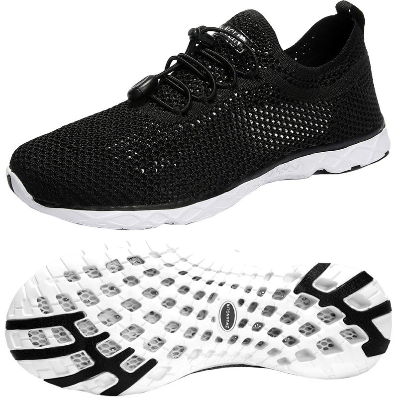 Zhuanglin Women's Quick Drying Aqua Water Shoes,3-Second Drainage & All-Terrain for Swimming,Hiking,Yoga - Image 1